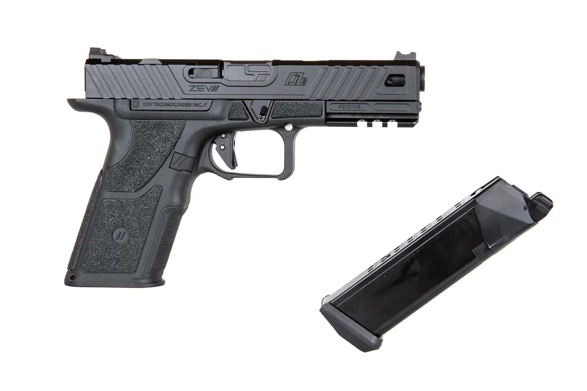 Pistolet ASG PTS ZEV OZ9 Elite (Ultra Version) Czarny OD-G-PTS-02-042262-00 asgbox.pl Pistolet ASG PTS ZEV OZ9 Elite (Ultra Version) Czarny - obrazek 3