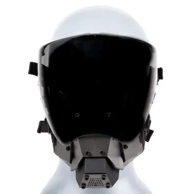 Alternative view of Maska Cyberpunk Commander - Czarna