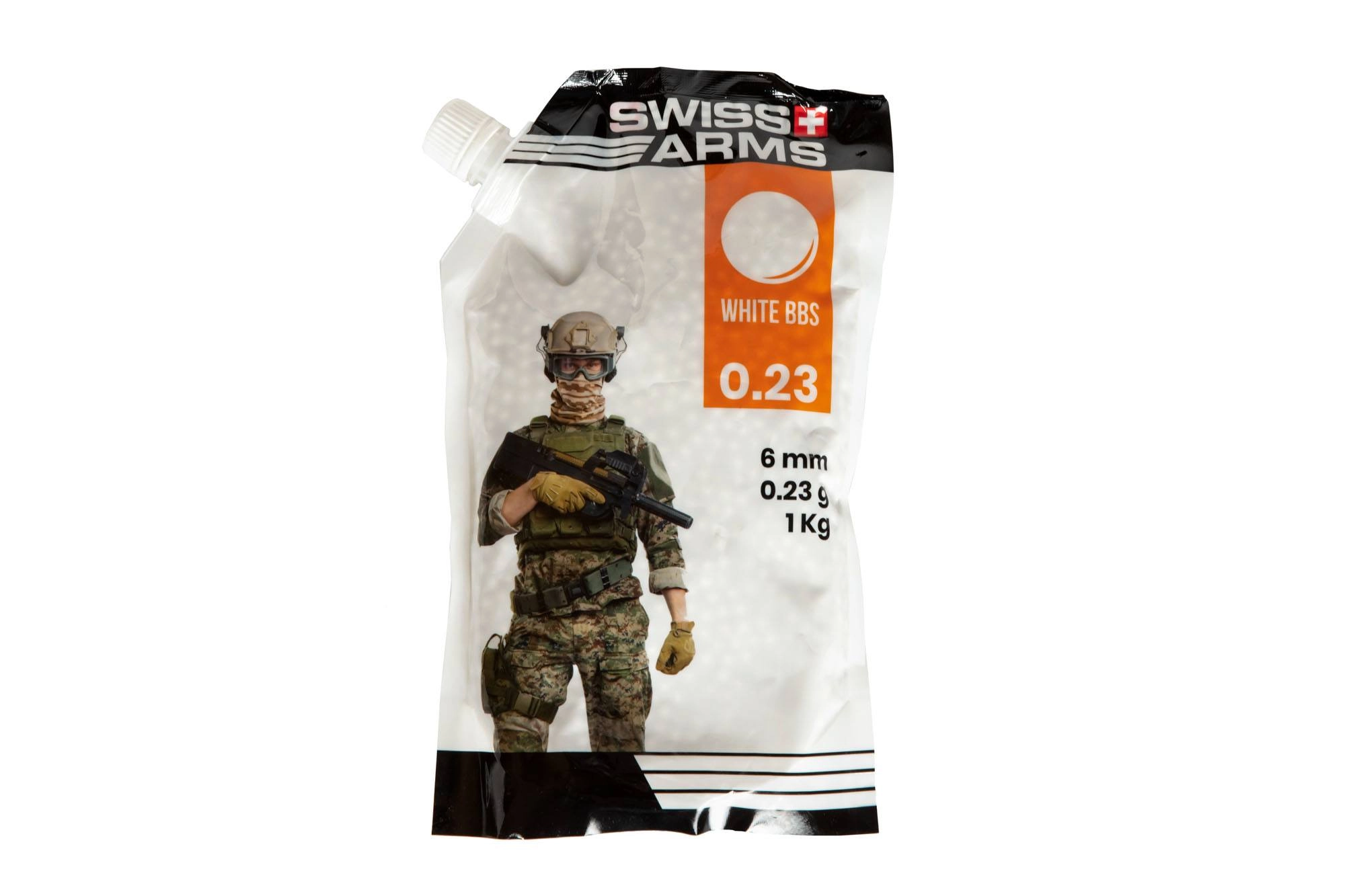 Kulki 0,23g SWISS ARMS Blanche - 1kg CYB-16-034153-00 asgbox.pl asgbox.pl - Kulki 0