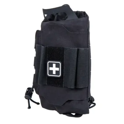 Alternative view of Taktyczna apteczka zrywana z rzepem Wosport Czarna