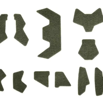 asgbox.pl - Zestaw rzepów do hełmu typu SHC - Oliwkowy