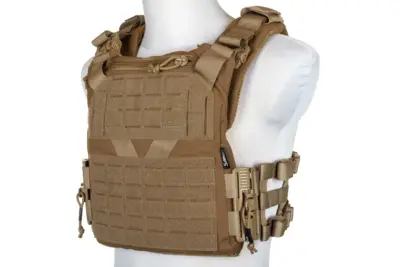asgbox.pl - Kamizelka Taktyczna typu Plate Carrier Specna Arms Tactical QR IV Tan