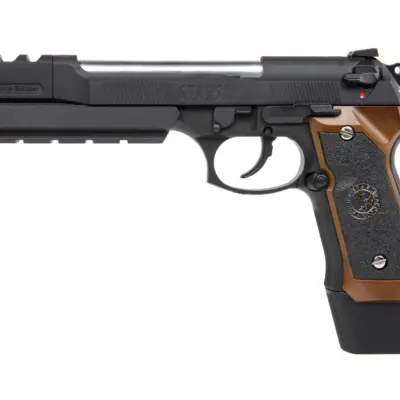 Alternative view of Pistolet ASG WE GP331 BIOHAZARD - Mod. B. Burton Brown Grip (Single only)