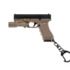 asgbox.pl - Breloczek Wosport Pistolet z latarką Half-Tan