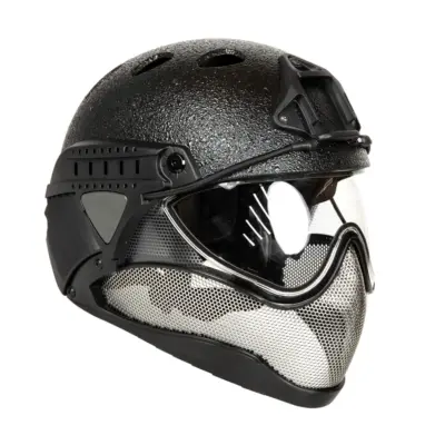 Hełm WarQ Full Face First Czarny Chropowaty (OUTLET) OUT-72-042737-00 asgbox.pl Hełm WarQ Full Face First Czarny Chropowaty (OUTLET) OUT-72-042737-00 asgbox.pl