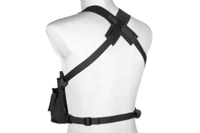 Taktyczny Chest Rig typu D3CRX - Czarny - obrazek 2