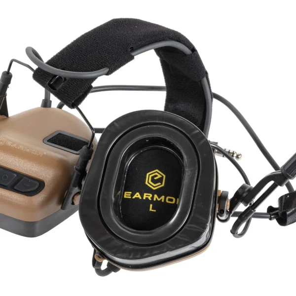 asgbox.pl - Aktywne ochronniki słuchu Earmor M32 Plus Coyote Brown