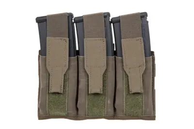 Potrójna ładownica magazynkowa z klapą Wosport Ranger Green - obrazek 3