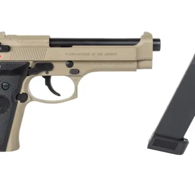 Alternative view of Pistolet ASG ICS BLE-BM9 Dual Power Half-Tan (z magazynkiem na CO2)