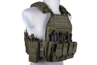 asgbox.pl - Kamizelka taktyczna Plate Carrier 8944-1 GFC Tactical Zielona