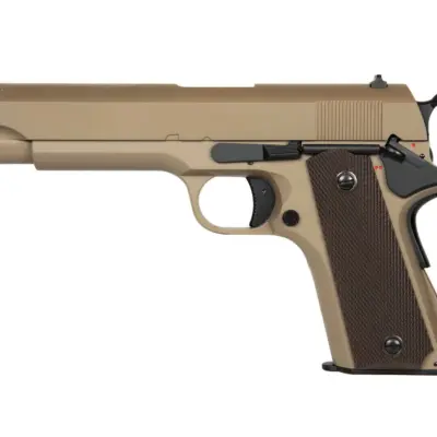 asgbox.pl - Replika pistoletu elektrycznego CM123 - Tan (z akumulatorem)