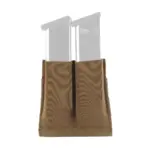 Podwójna ładownica Wosport typu Speed na magazynki pistoletowe Coyote Brown - obrazek 3