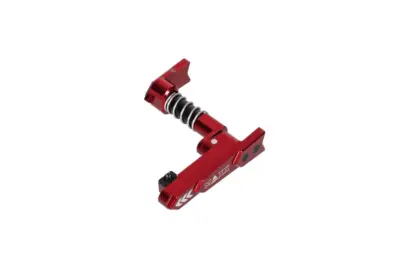 asgbox.pl - Obustronny zwalniacz magazynka CNC  M4/M16  (A) - Czerwony