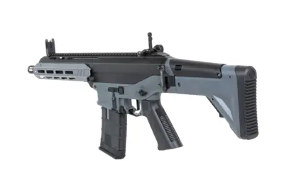 Karabinek ASG ICS Airsoft CXP APE SE Szaro-Czarna - obrazek 3