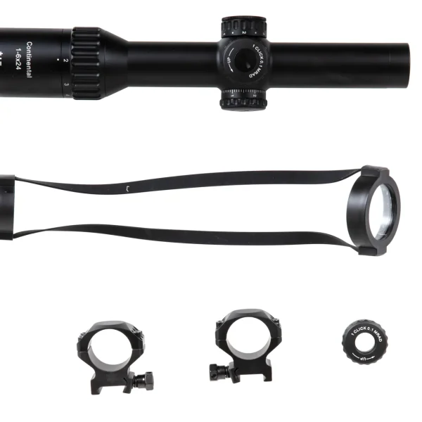 asgbox.pl - Luneta Vector Optics Continental X6 1-6x24I Fiber Tactical