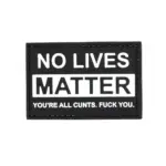 asgbox.pl - Naszywka 3D - No Lives