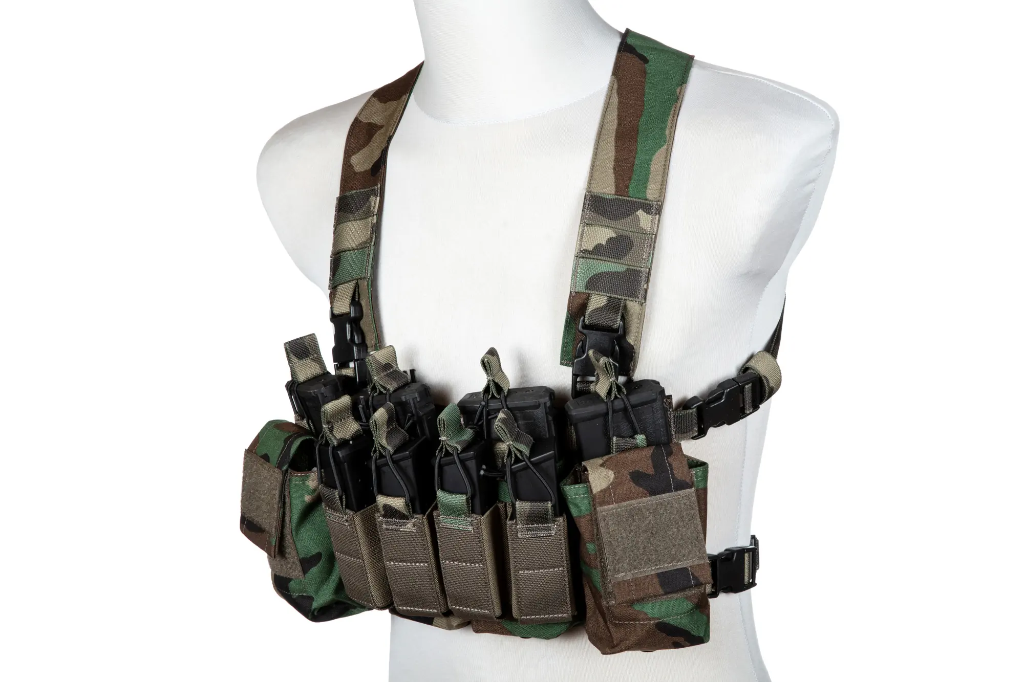Taktyczny Chest Rig typu D3CRX - Woodland OD-G-PEW-18-033968-00 asgbox.pl Taktyczny Chest Rig typu D3CRX - Woodland - obrazek 4