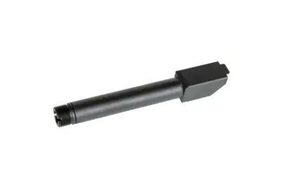 Lufa zewnętrzna "2 Way Fixed" Non-Recoiling do replik Umarex Glock 17 - Czarny - obrazek 2