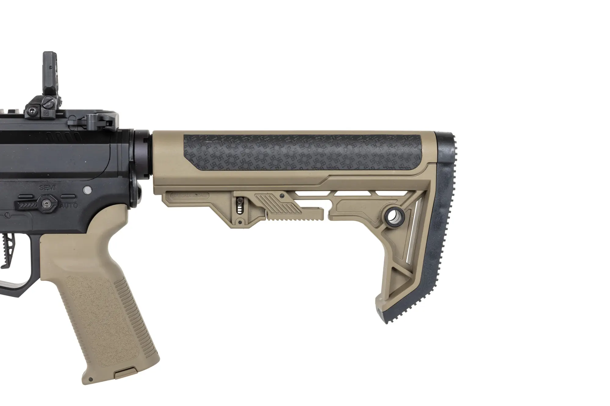 Pistolet maszynowy ASG Specna Arms SA-PX01 PRIME™ Aster II ETU z silnikiem bezszczotkowym Half-Tan OD-G-SPE-01-043661-00 asgbox.pl Pistolet maszynowy ASG Specna Arms SA-PX01 PRIME™ Aster II ETU z silnikiem bezszczotkowym Half-Tan - obrazek 4