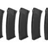 asgbox.pl - Zestaw 5 magazynków S-Mag Mid-cap na 175 kulek do serii J - Czarny