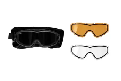 Gogle Wiley X® SPEAR Dual Lens - Matte Black - obrazek 2