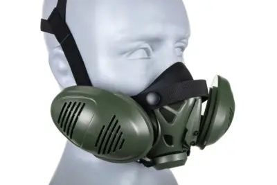 Maska Tactical Respirator Modeling Mask Oliwkowy - obrazek 2