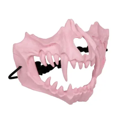 asgbox.pl - Maska Exoskeleton - Różowa