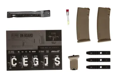 Replika karabinka SA-E09-RH EDGE 2.0â„˘ Heavy Ops Stock - Half Tan - obrazek 2
