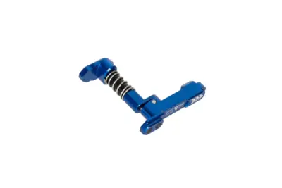 asgbox.pl - Obustronny zwalniacz magazynka CNC  M4/M16  (B) - Niebieski