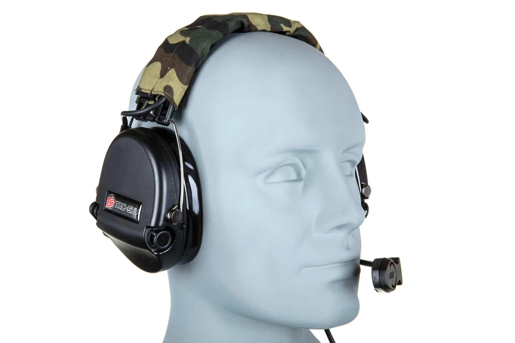 Zestaw słuchawkowy Tac-Sky WYS0145 Noise Reduction Headset Czarny TAC-31-043767-00 asgbox.pl asgbox.pl - Zestaw słuchawkowy Tac-Sky WYS0145 Noise Reduction Headset Czarny