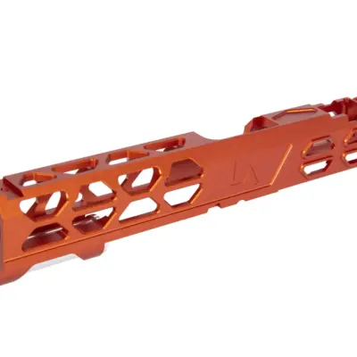 asgbox.pl - Aluminiowy zamek LA Capa Customs VOID do replik TM Hi-Capa 5.1 Pomarańczowy