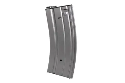 asgbox.pl - Metalowy magazynek typu real-cap 30 kulek Specna Arms Szary