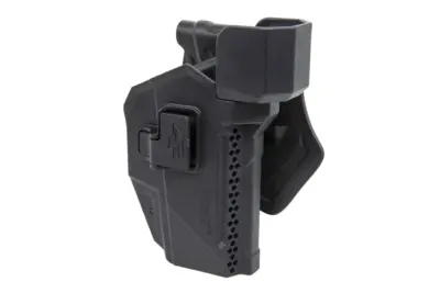 asgbox.pl - Kabura Amomax do replik typu Glock 19/23/32 z optyką (praworęczna) Czarny