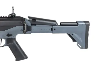 Karabinek ASG ICS Airsoft CXP APE SE Szaro-Czarna - obrazek 4