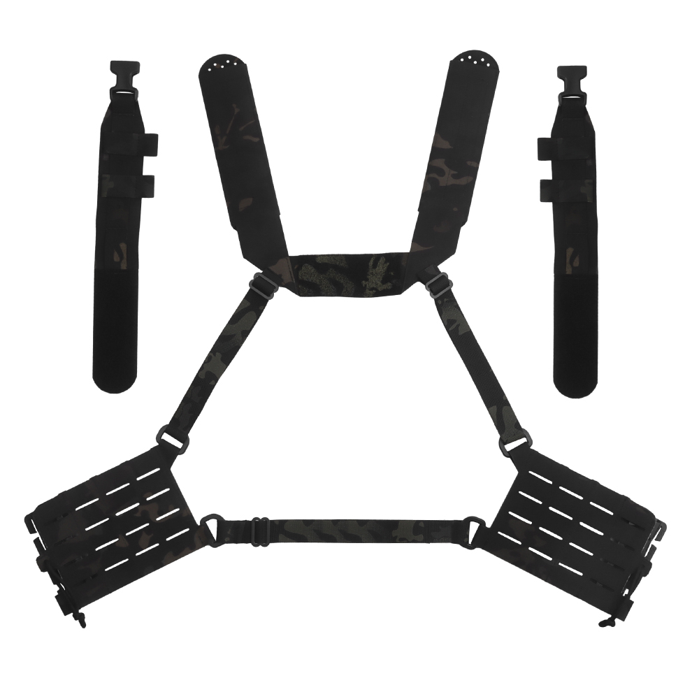 Zestaw Chest Rig Wosport ARC MC Black OD-G-WSP-18-044709-00 asgbox.pl Zestaw Chest Rig Wosport ARC MC Black - obrazek 2