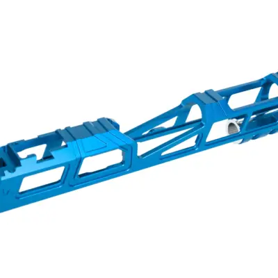 asgbox.pl - Aluminiowy zamek LA Capa Customs HYPER do replik TM Hi-Capa 5.1 Niebieski