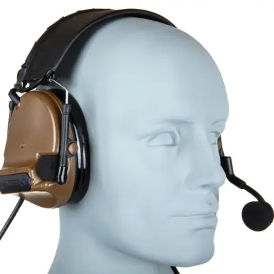 asgbox.pl - Zestaw słuchawkowy Tac-Sky WYS0065 CtC III Coyote Brown