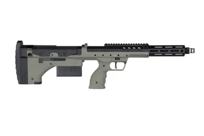Replika karabinu snajperskiego Desert Tech SRS-A2/M2 Covert 16” (leworęczna) Oliwkowa - obrazek 2