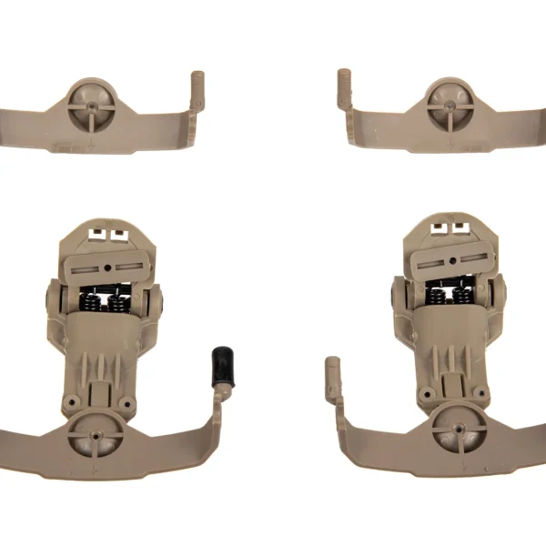 asgbox.pl - Adapter słuchawek typu Comtac na szyny typu MTEK (Typ AMP) - Dark Earth