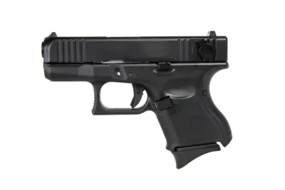 Replika pistoletu 724B Full Auto (Green Gas) - Czarna - obrazek 5