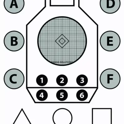 asgbox.pl - Tarcze Strzeleckie Aim Small - 500 szt.