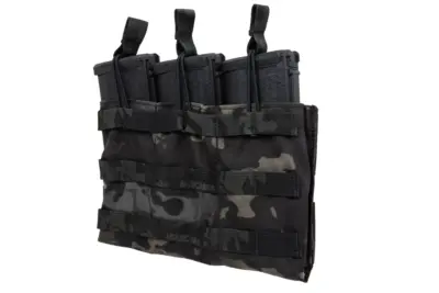 asgbox.pl - Potrójna ładownica typu Open na magazynki typu M4/M16 Emerson Gear MC Black
