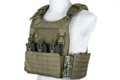 asgbox.pl - Kamizelka Taktyczna typu Plate Carrier Specna Arms Tactical QR Oliwkowy