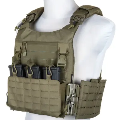 asgbox.pl - Kamizelka Taktyczna typu Plate Carrier Specna Arms Tactical QR Oliwkowy