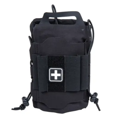 Alternative view of Taktyczna apteczka zrywana z panelem Molle Wosport Czarna