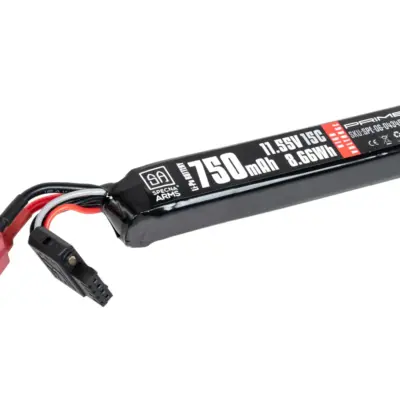 Alternative view of Akumulator Li-Po Specna Arms x Gens Ace 750 mAh 15C 11.55V High Voltage T-Deans G-Tech
