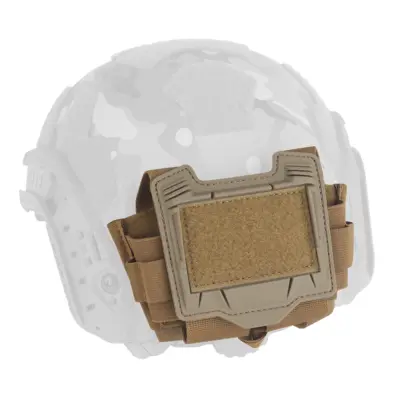 asgbox.pl - Kieszeń na baterię do noktowizora Wosport K-Series  Helmet Sub-Pouch Coyote Brown