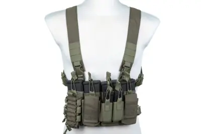 Kamizelka taktyczna typu Chest Rig Specna Arms Tactical Adaptive Oliwkowa - obrazek 2