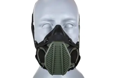 Maska Special Tactical Respirator Oliwkowy - obrazek 2