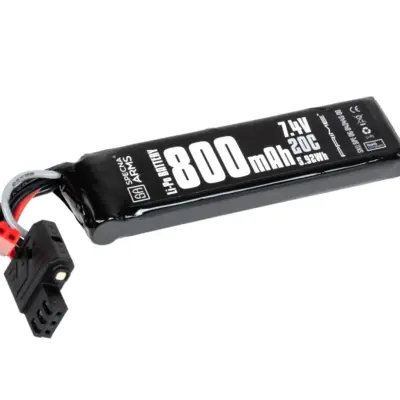 Alternative view of Akumulator Li-Po Specna Arms x Gens Ace 800 mAh 20C 7.4V JST G-Tech